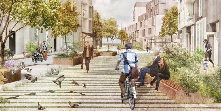 PRESSEMEDDELELSE: Arkitekter udpeget til 500 nye bæredygtige boliger med unik beliggenhed ud til Køge Kyst