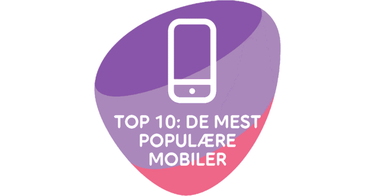 PRESSEMEDDELELSE: TOP 10 – DE MEST POPULÆRE MOBILER I APRIL